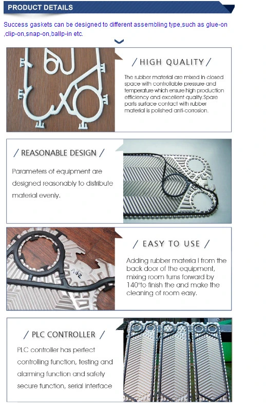 Supplier Price Replace Tranter Gasket for Heat Exchanger