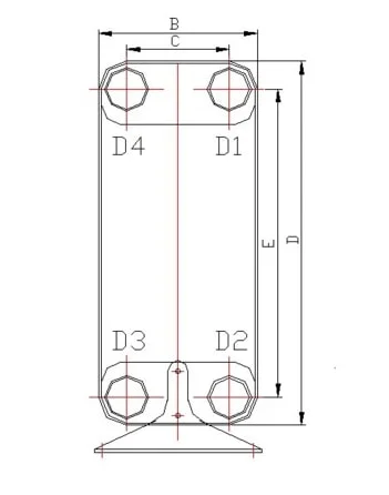 CB200 Perfectly Replacement Zl200 Stainless Steel Brazed Plate Heat Exchanger for Food Marine Industry