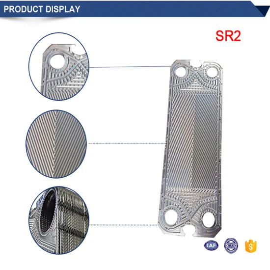 Tranter Plate Heat Exchanger for Replacement GCP026 NBR EPDM Viton a Viton G Gasket