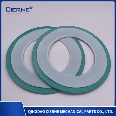 Sanitary Grade PTFE Silicone Rubber Ferrule Gasket Heat Resistance Heat Exchanger PTFE Gasket